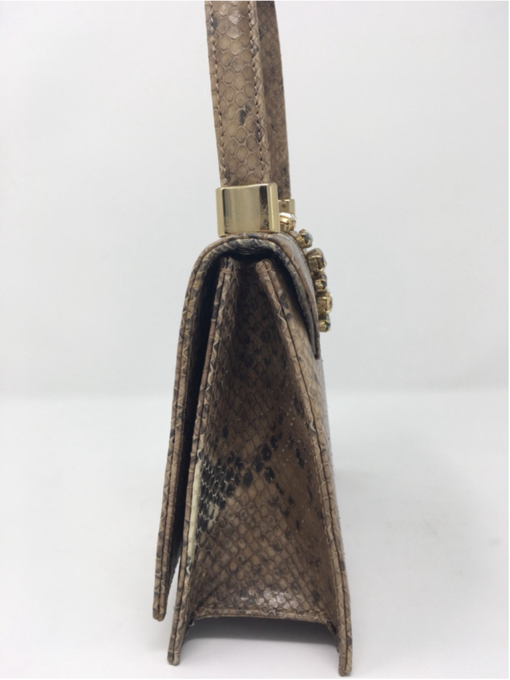 python snakeskin handbag - Picture 3 of 12